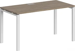 Стол для работы Norden 160x70x75 SG.206.OD.63.WH (белый/дуб темный)