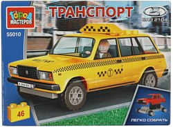 Конструктор Город мастеров Lada-2104 Такси 55010-CY