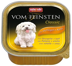 Animonda (0.15 кг) 11 шт. Vom Feinsten Classic для собак с мясом домашней птицы и телятиной