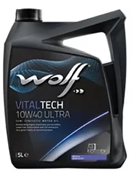Моторное масло Wolf VitalTech Ultra 10W-40 5л