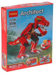 Decool Architect 3116 Динобот 3 в 1