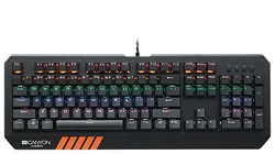 Клавиатура Canyon CND-SKB6-RU black USB
