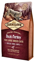 Carnilove Duck & Turkey for Large breed cats (0.4 кг)
