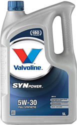 Моторное масло Valvoline SynPower ENV C2 5W30 874309 5л