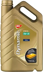 Моторное масло MOL Dynamic Star VL 0W-20 4л