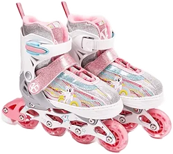 Роликовые коньки Amarobaby Unicorn