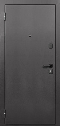 Металлическая дверь Guard 7см Серебро/белый матовый (96x205, левая)