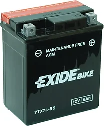 Exide Maintennance Free YTX7L-BS (6Ah) Exide Maintennance Free YTX7L-BS (6Ah)
