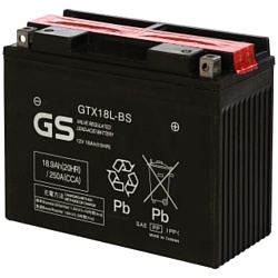 GS GTX18L-BS (18 А·ч)
