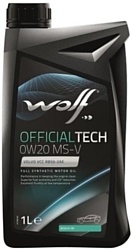 Wolf OfficialTech 0W-20 MS-V 1л