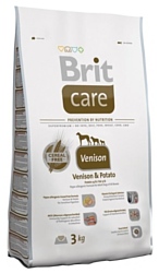 Brit (3 кг) Care Sensitive Venison & Potato