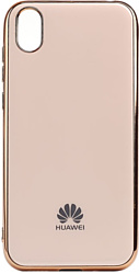 EXPERTS Plating Tpu для Xiaomi Mi A3/Xiaomi Mi CC9e (розово-золотой)