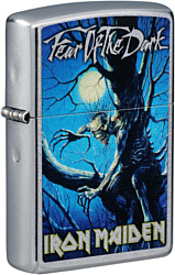 Zippo Street Chrome Iron Maiden 49234