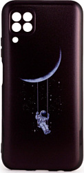 Case Print для Huawei P40 lite/Nova 6SE (астронавт на луне)
