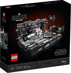 LEGO Star Wars 75329 Диорама Бег по траншеям Звезды Смерти