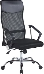 Кресло Situp Flay chrome (сетка black/black)