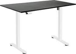 Стол для работы стоя ErgoSmart Electric Desk Slim 1380х800х18 мм (дуб мореный/белый)