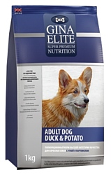 Gina Elite (8 кг) Adult Dog Duck & Potato