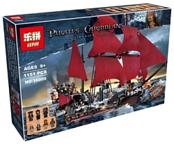 Lepin Pirates of the Caribbeans 16009 Месть королевы Анны аналог Lego 4195