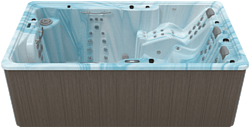 Aquavia Spa Fitness Spa 400x230 (blue marble/synthetic grey)