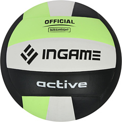 Ingame Active (5 размер, белый/зеленый/черный)