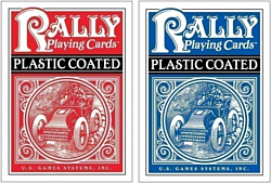 US Games Systems Plastic-Coated Rally Playing Cards PCP200