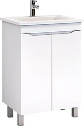 Тумба под умывальник Vigo Тумба Grani 600-2-0 под умывальник Элина 60 напольная (белый)