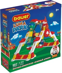 Конструктор Bauer Luna Park Аттракцион Огненный Дракон 982 Конструктор Bauer Luna Park Аттракцион Огненный Дракон 982