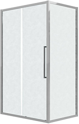 Душевой уголок Grossman Cosmo 110x80x195 120.K33.02.1180.10.02 (хром/стекло шиншилла)