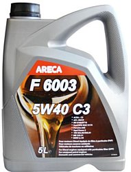 Areca F6003 5W-40 C3 5л (11162)