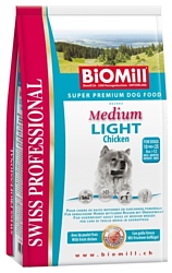 Biomill Swiss Professional Medium Light Chicken (3 кг)