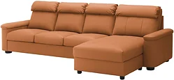 Угловой диван Ikea Лидгульт 092.920.42 (золотисто-коричневый) Угловой диван Ikea Лидгульт 092.920.42 (золотисто-коричневый)