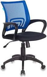 Кресло Бюрократ CH-695N/BL/TW-11 (черный/синий)