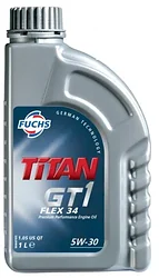 Моторное масло Fuchs Titan GT1 Pro FLEX 34 5W-30 1л