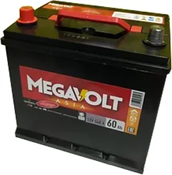 Автомобильный аккумулятор Megavolt Asia +L (60Ah) Автомобильный аккумулятор Megavolt Asia +L (60Ah)