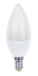 АБВ LED лайт Свеча С37 8W E14 3000К