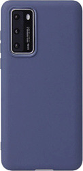 Case Matte для Huawei P40 (синий)