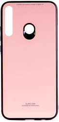 Case Glassy для Huawei P40 lite E/Y7P/Honor 9C (розовый)