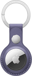 Apple кожаный для AirTag с кольцом для ключей (сиреневый) MMFC3