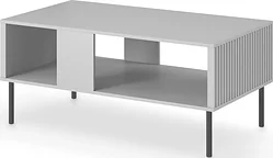 Журнальный столик Halmar Asensio Law-1 (светло-серый/черный)