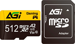AGI TF138 Supreme microSDXC 512GB AGI512GGSTF138 (с адаптером)