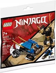 Конструктор LEGO Ninjago Мини-внедорожник Молния 30592 Конструктор LEGO Ninjago Мини-внедорожник Молния 30592
