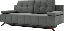 Прямой диван Mio Tesoro Баден-Баден 353 (Bergen New Grey 1398)
