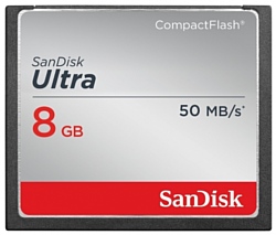 Sandisk CompactFlash Ultra 50MB/s 8GB