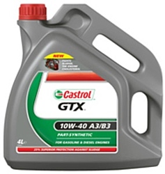 Castrol GTX 10W-40 A3/B3 4л