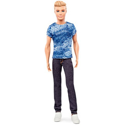 Barbie Fashionistas Ken Doll - Denim Blues (DGY67)