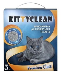 Kitty Clean Premium class комкующийся  5кг