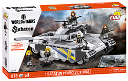 Cobi World of Tanks 3034 Танк Sabaton Primo Victoria