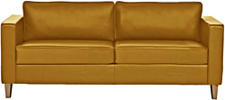 Brioli Вернер двухместный (экокожа, L17 желтый/светлые ножки)