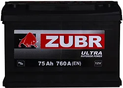 Автомобильный аккумулятор Zubr Ultra (75Ah)